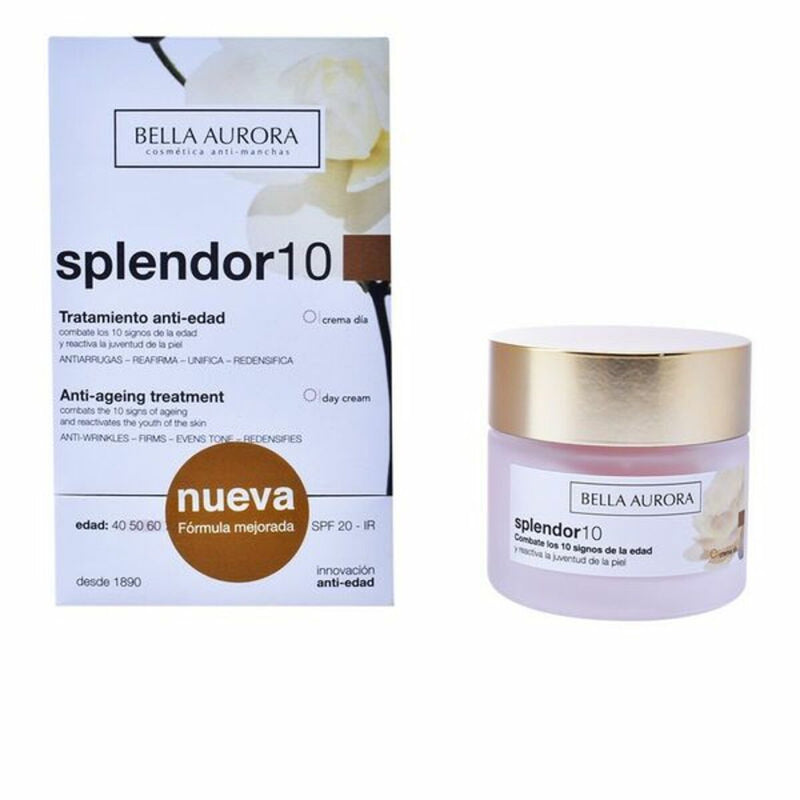 Crème anti-âge Splendor 10 Bella Aurora 2526114 Spf 20 (50 ml) 50 ml