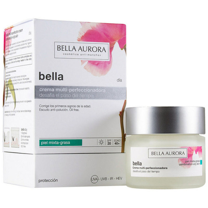 Creme Antienvelhecimento de Dia Bella Aurora Combination Skin Anti Tache Spf 20 (50 ml) Spf 20 50 ml (1 Unidade)