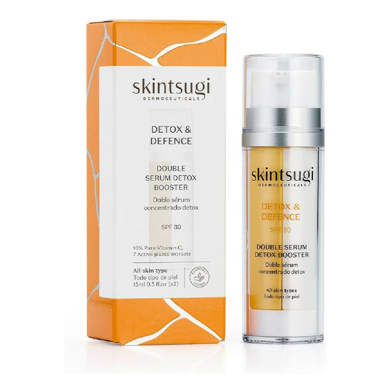 Sérum antioxydant Detox & Defence Skintsugi Concentré Vitamine C SPF 30 (15 ml + 15 ml)