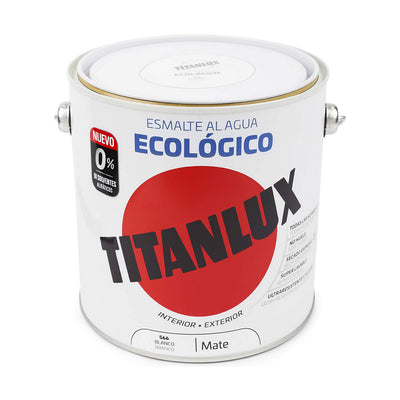Traitement Titanlux 02t056625 Couche de base À l'eau Blanc 2,5 L 2,5 L