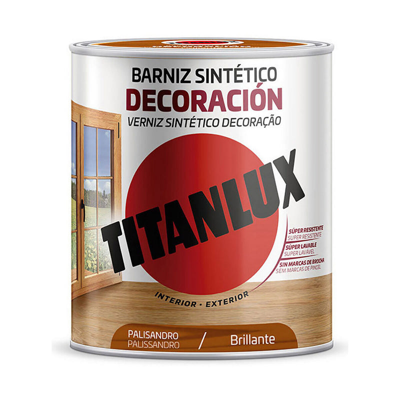 Varnish Titanlux M10100634 750 ml Rosewood