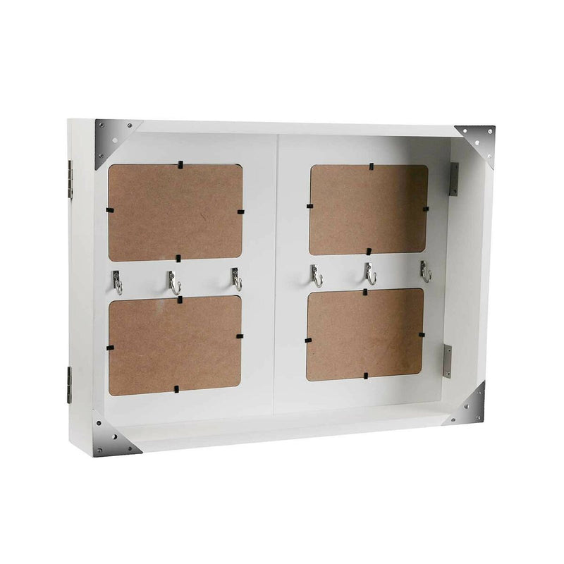 Key cupboard Versa Wte White Wood 8,5 x 33 x 46 cm