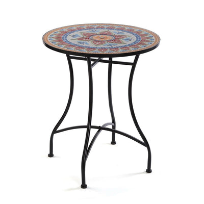 Ensemble Table + 2 Chaises Versa Borneo 60 x 71 x 60 cm