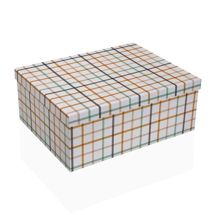 Set of decorative boxes Versa Peter Cardboard (15 Pieces)
