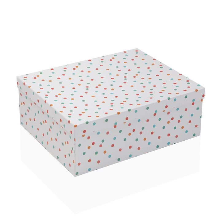 Set of decorative boxes Versa Cardboard (15 Pieces)