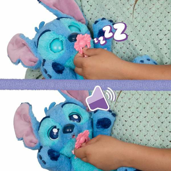 Fluffy toy Stitch 10,30 x 19 x 11,20 cm Multicolour Plastic