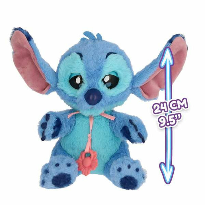 Fluffy toy Stitch 10,30 x 19 x 11,20 cm Multicolour Plastic