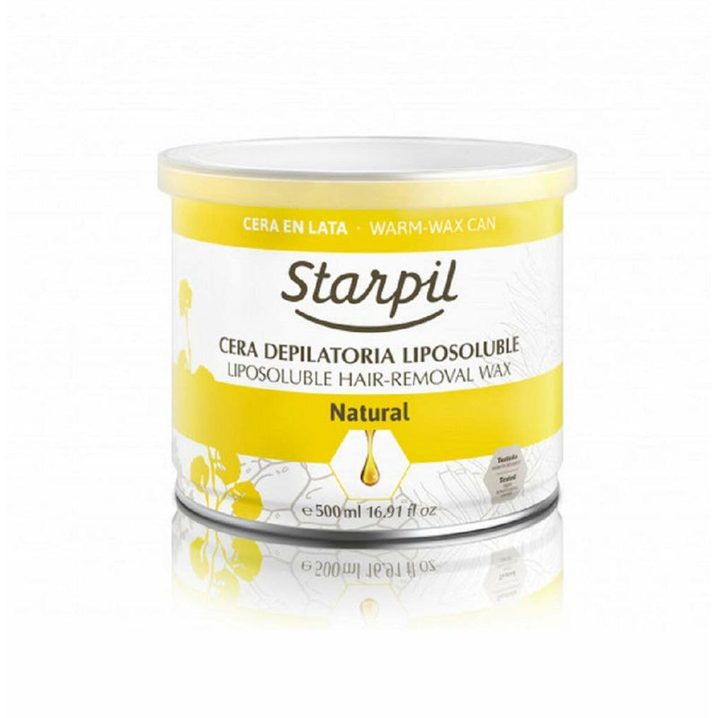 Cera Depilatória Corporal Starpil Natural (500 ml)