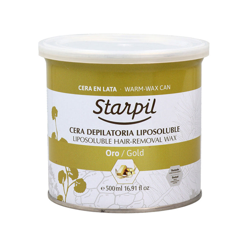 Cera Depilatória Corporal Starpil Dourado (500 ml)