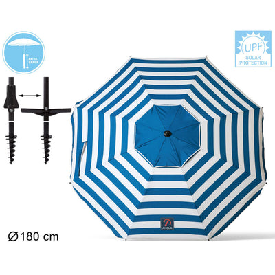 Beach parasol Ø 180 cm Sailor