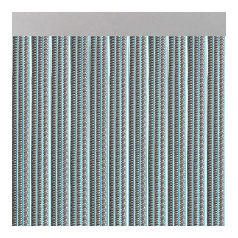 Cortina Acudam Lisboa Portas Cinzento Exterior PVC Alumínio 90 x 210 cm