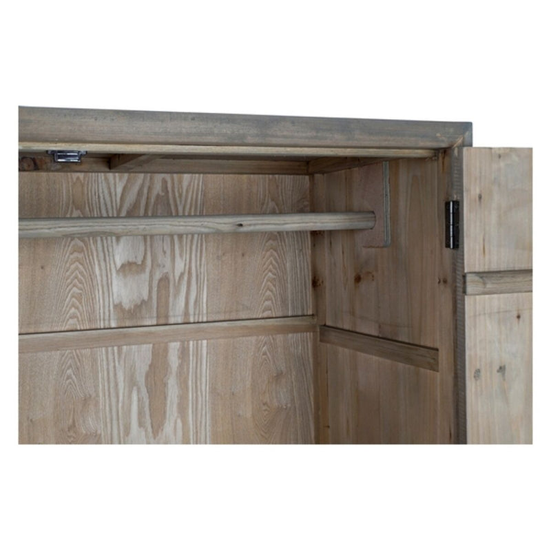 Cupboard DKD Home Decor MB-162823 Brown Golden Metal Poplar 120 x 50 x 175 cm