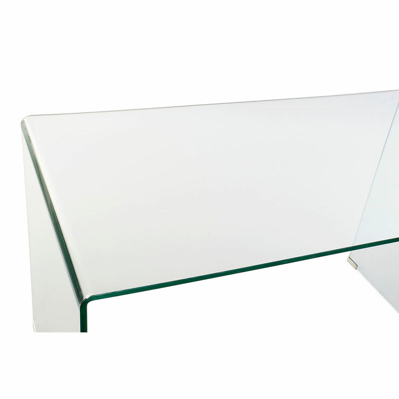 Desk DKD Home Decor 125 x 70 x 74 cm Crystal Transparent