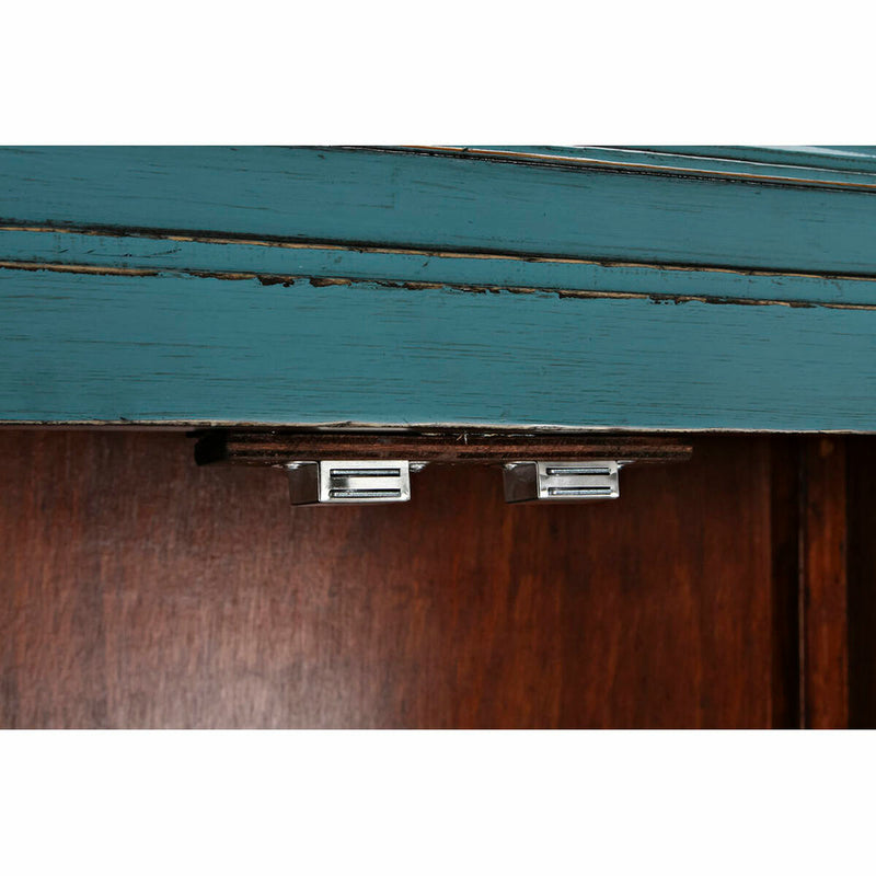 Cupboard DKD Home Decor Black Sky blue 108 x 50 x 173 cm