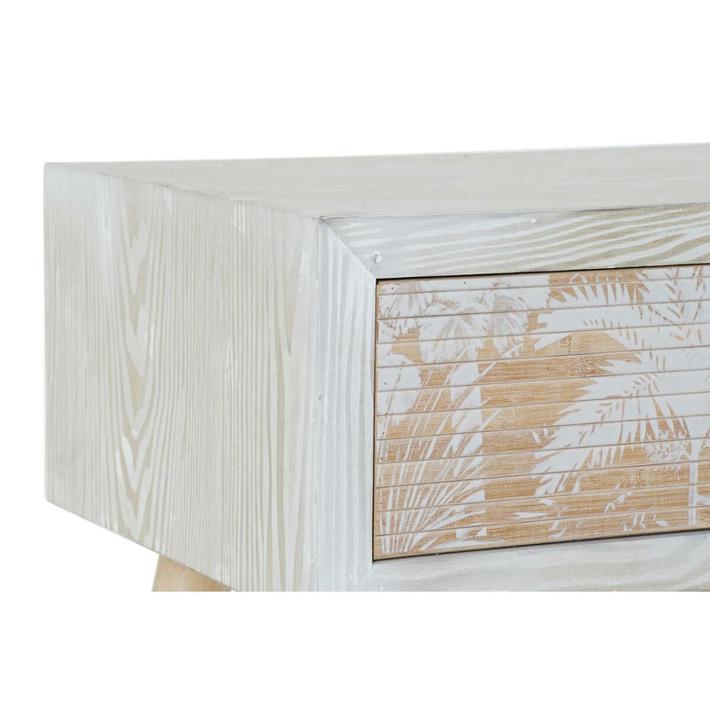 Nightstand DKD Home Decor Wood Bamboo (48 x 35 x 51 cm)