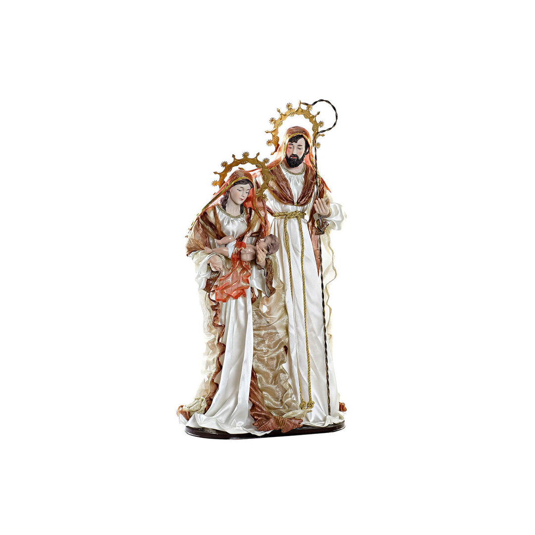 Christmas nativity set DKD Home Decor White Golden 48 x 28 x 90 cm Plastic