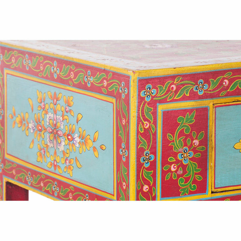 Console DKD Home Decor Multicolor Acrílico Madeira Madeira de mangueira Espelho 117 x 40 x 76 cm