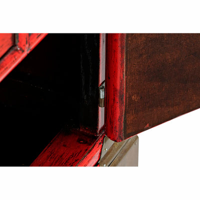 Cómoda DKD Home Decor Metal Madeira de olmo (83 x 33.5 x 79 cm)