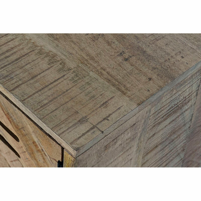 Meubles de télévision DKD Home Decor Marron Métal Bois de manguier (150 x 59 x 40 cm)