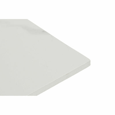 Mesa de apoio DKD Home Decor Cerâmica Dourado Metal Branco Moderno (60 x 60 x 48 cm)