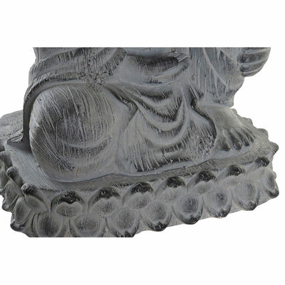 Decorative Garden Figure DKD Home Decor Grey Metal Resin Magnesium Buddha 30 x 40 cm 42,5 x 35 x 67 cm (42,5 x 35 x 67 cm)