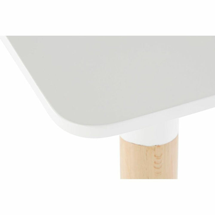 Dining Table DKD Home Decor White Birch MDF Wood 120 x 80 x 74 cm