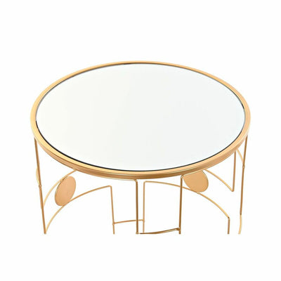 Set of 2 small tables DKD Home Decor Golden 40 x 40 x 54,5 cm