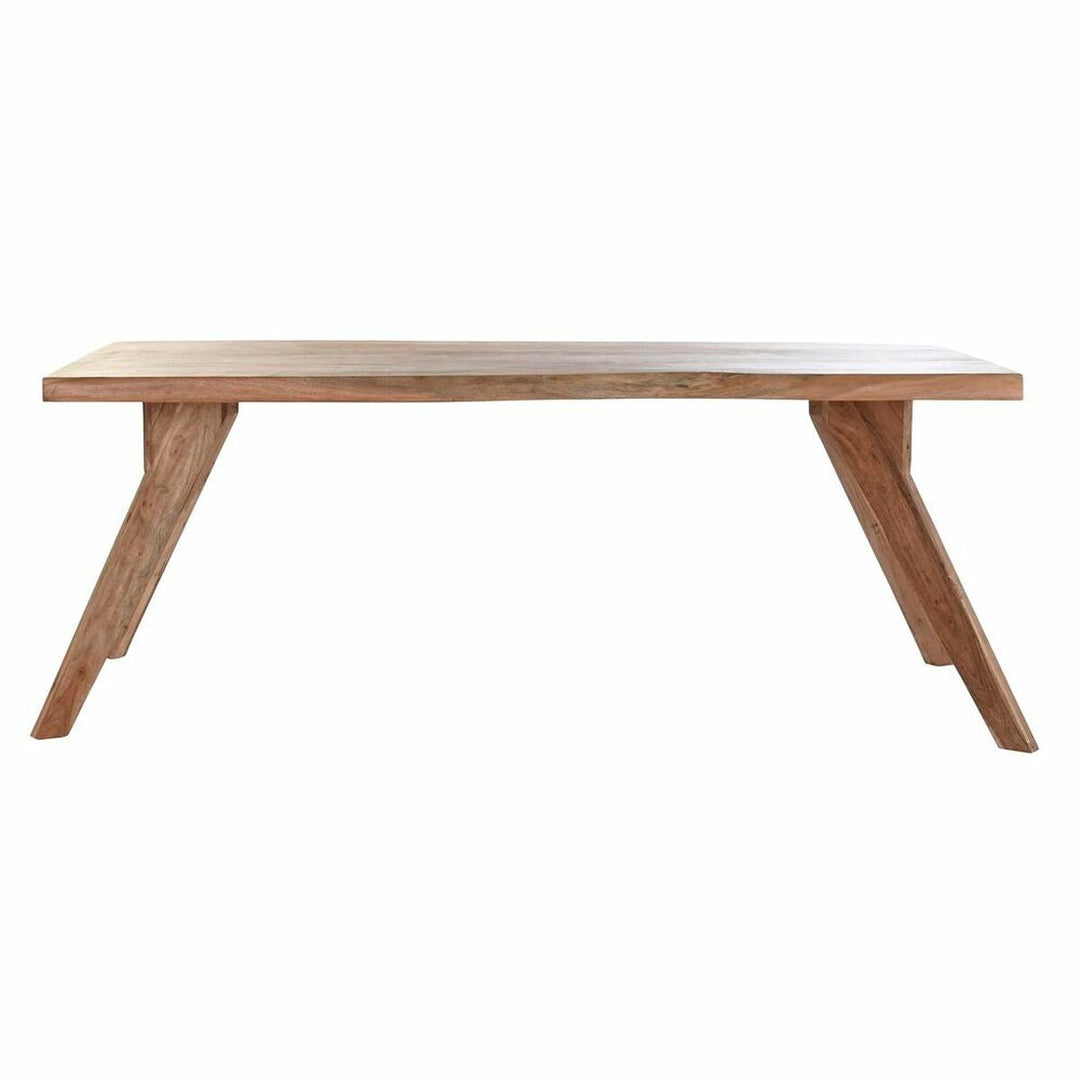 Dining Table DKD Home Decor Brown Natural Wood Acacia 200 x 90 x 77 cm
