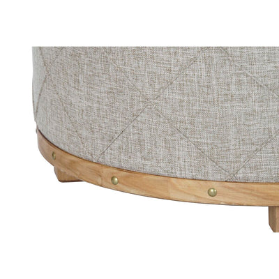 Storage chest with seat DKD Home Decor Beige Wood Metal 30 x 40 cm 80 x 80 x 43 cm