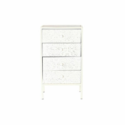 Chest of drawers DKD Home Decor Fir MDF White Arab (45 x 34 x 78 cm)