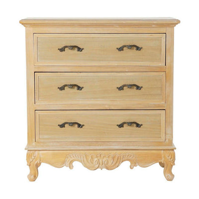 Chest of drawers DKD Home Decor Natural Fir MDF Wood Romantic 70 x 33 x 72,5 cm