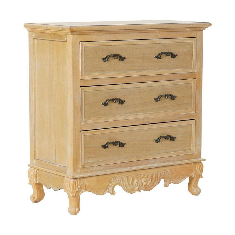 Chest of drawers DKD Home Decor Natural Fir MDF Wood Romantic 70 x 33 x 72,5 cm