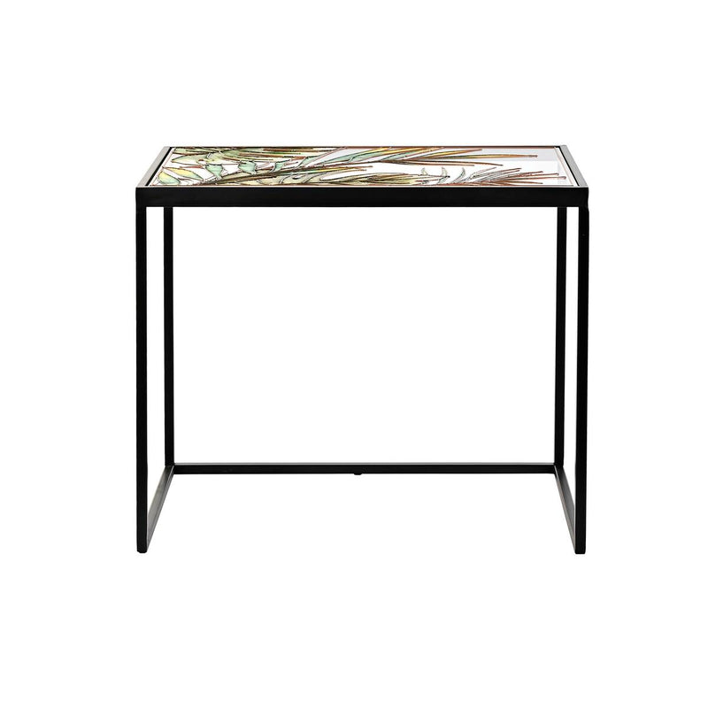 Jeu de 3 tables DKD Home Decor Noir Vert Doré 60 x 40 x 50 cm