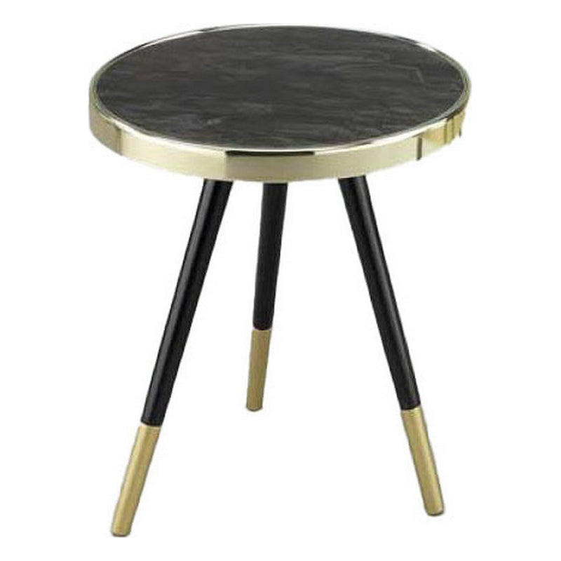 Side table DKD Home Decor Crystal Steel (42,5 x 42,5 x 48 cm)