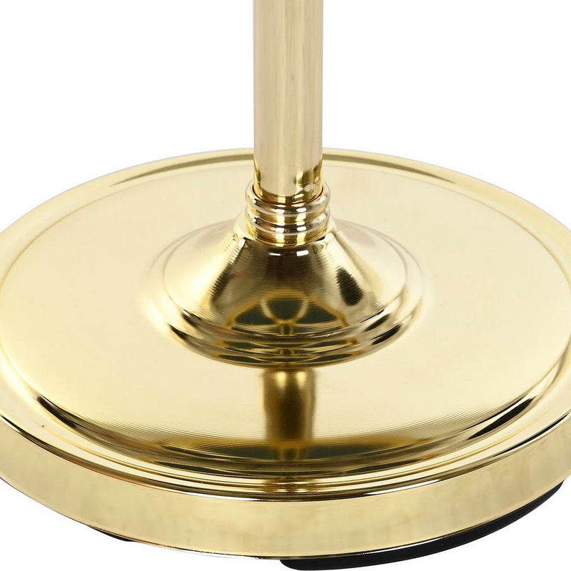 Side table DKD Home Decor Mirror Golden Brass (42,5 x 42,5 x 49 cm)