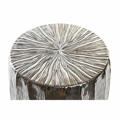 Side table DKD Home Decor Silver Aluminium 40 x 40 x 45 cm