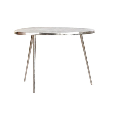 Table d'appoint DKD Home Decor Argenté Aluminium (72 x 36 x 52 cm)