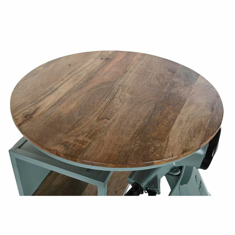 Table DKD Home Decor Blue Brown Green Iron Mango wood 116 x 72 x 110 cm
