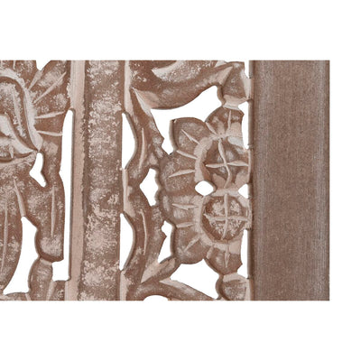 Cabeceira de Cama DKD Home Decor 60 x 3,5 x 180 cm Natural Madeira MDF