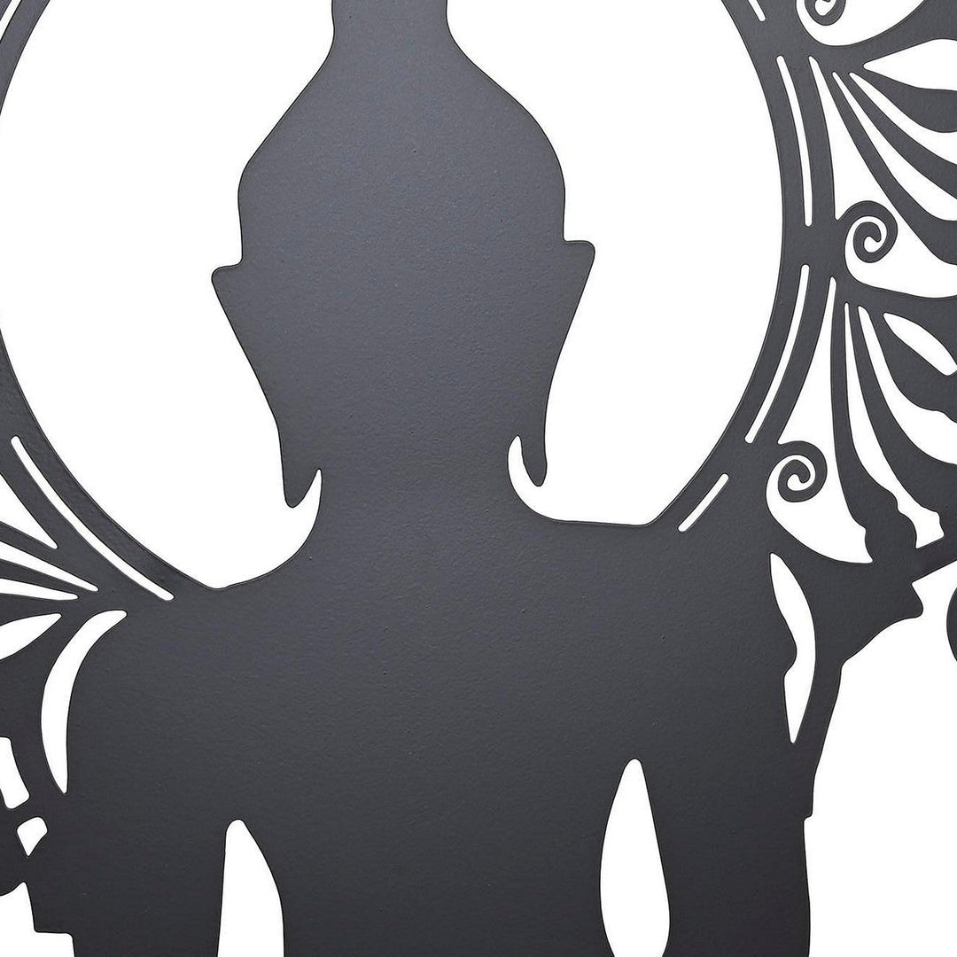 Wall Decoration DKD Home Decor Metal Buddha (2 Units) (60 x 1 x 60 cm)