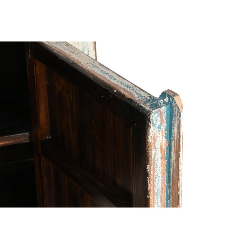 Sideboard DKD Home Decor Blue Cream Light brown Elm (145 x 40 x 81 cm)