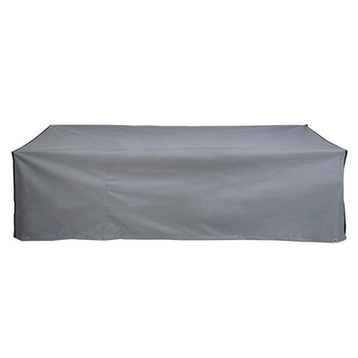 Sofa Cover DKD Home Decor Black Dark grey 205 x 80 x 60 cm