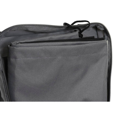 Protective Case DKD Home Decor Table Black Aluminium Dark grey (240 x 130 x 60 cm)
