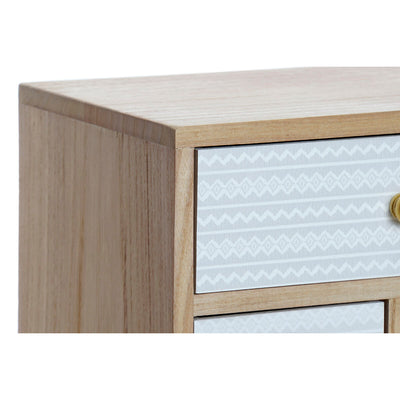 Chest of drawers DKD Home Decor Natural Paolownia wood 60 x 26 x 94 cm