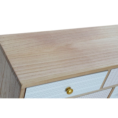 Chest of drawers DKD Home Decor Natural Paolownia wood 60 x 26 x 94 cm