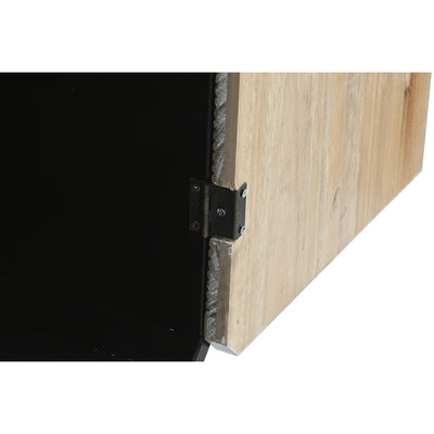 Sideboard DKD Home Decor Black Wood (120 x 40 x 90 cm)