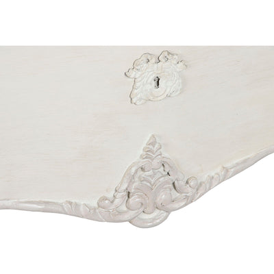 Chest of drawers DKD Home Decor Cream Mango wood MDF Wood Romantic 123 x 50 x 80 cm