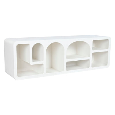 TV furniture DKD Home Decor Fir White 160 x 40 x 50 cm MDF Wood
