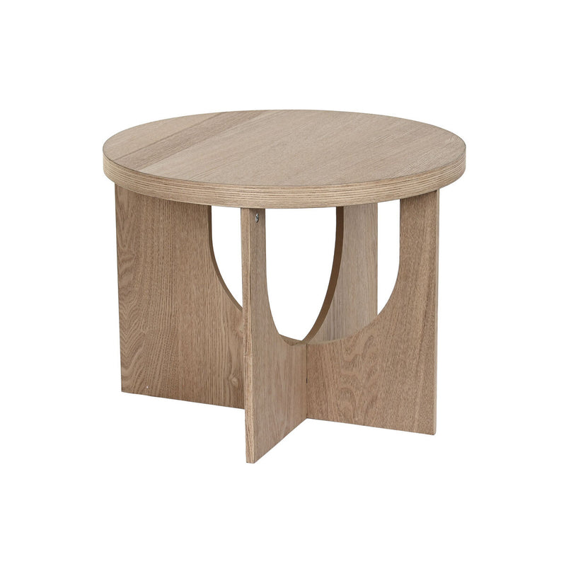 Side table DKD Home Decor 50 x 50 x 38 cm Natural Pinewood