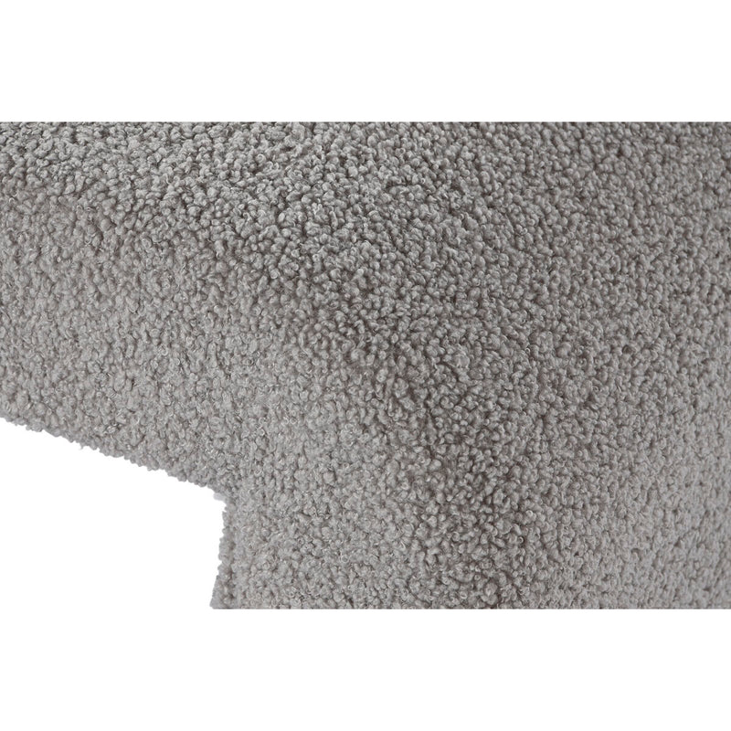 Bench DKD Home Decor Grey Polyester 112 x 42 x 46 cm
